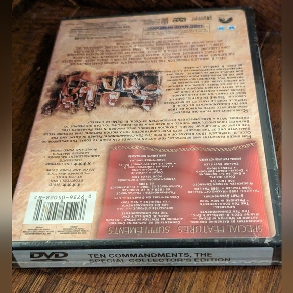 The Ten Commandments (Special Collector's Edition) sealed DVD collection - Picture 4 of 7